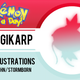 Illustration for article titled Not so Magical Magikarp! Pokemon One a Day!